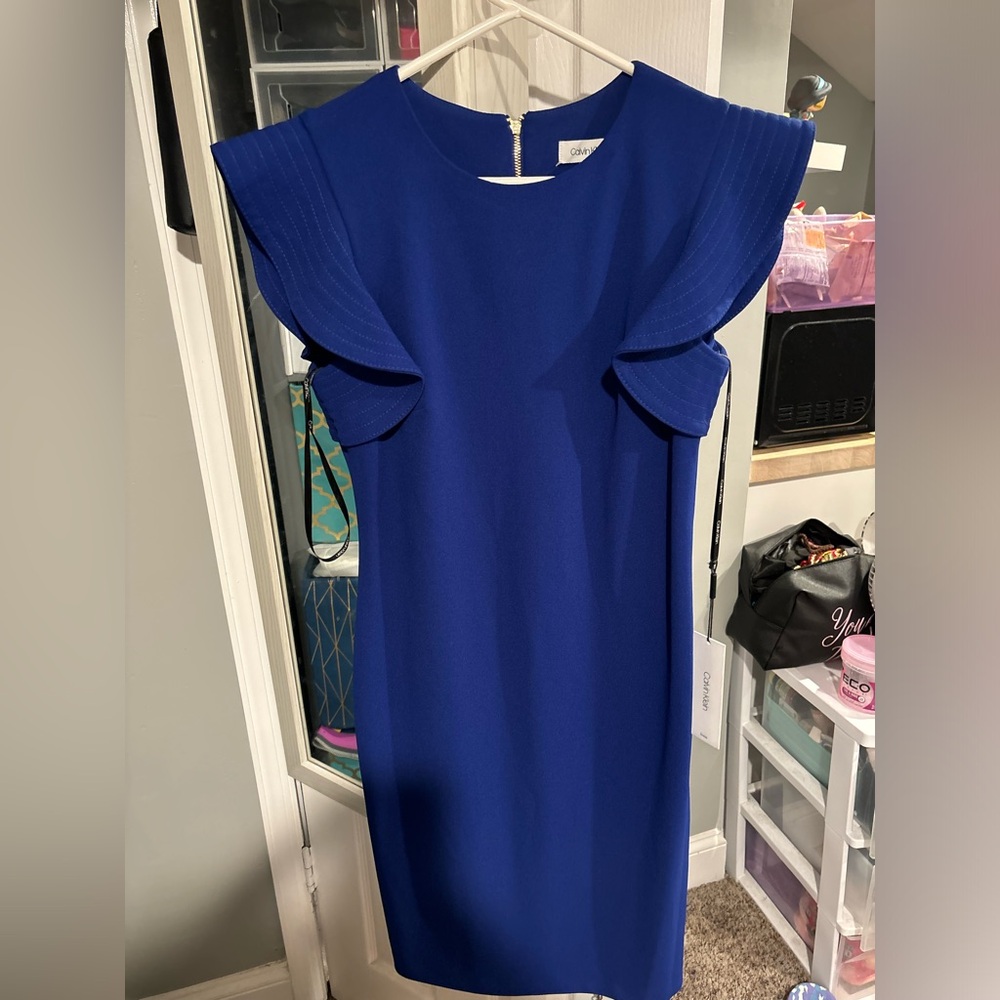 Blue Calvin Klein Dress
